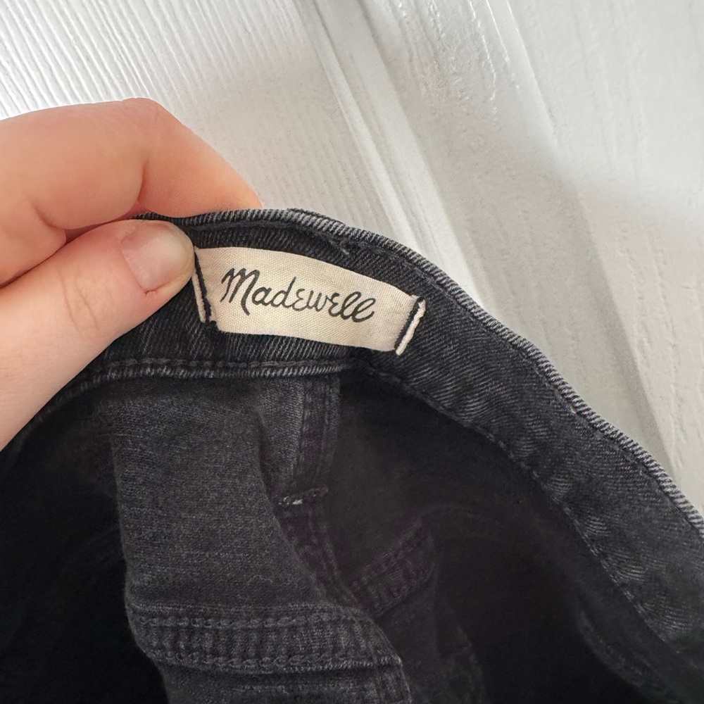 Madewell Black Jean Shorts - Picture 4 of 5